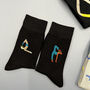 Personalised Yoga Flow Three Pairs Socks In A Box, thumbnail 4 of 9