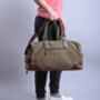 Canvas Gym Sports Boot Bag, thumbnail 3 of 12