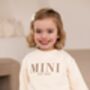 Mama Established Embroidered Personalised Sweatshirt Jumper, Perfect Mothers Day Gift, thumbnail 11 of 12