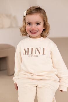 Mama Established Embroidered Personalised Sweatshirt Jumper, Perfect Mothers Day Gift, 11 of 12