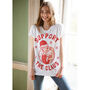 Support The Claus Women's Christmas T Shirt, thumbnail 2 of 7