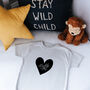 Personalised Heart Daddy Or Mummy + Me Kid's T Shirt, thumbnail 4 of 12