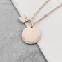 Personalised Heart And Disc Family Necklace, thumbnail 2 of 8
