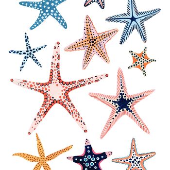 Starfish Art Print, 5 of 5