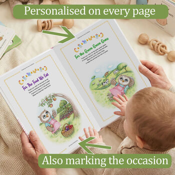 Christening Keepsake Gift Book With Presentation Box, 5 of 12