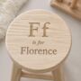 Big Letter Engraved Stool, thumbnail 4 of 4