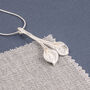 Sterling Silver Calla Lily Pendant, thumbnail 6 of 8