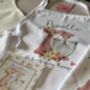 Personalised Apron, Watercolor Pink Baking Gift, thumbnail 8 of 12