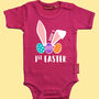 Personalised Child's First Easter Babygrow/T Shirt, thumbnail 1 of 10