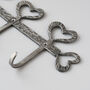 Handmade Iron Coat Rack Hooks. Choice Of Three Designs, thumbnail 8 of 12