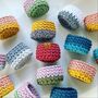 Tutti Frutti Tiny Crochet Basket, thumbnail 1 of 6