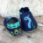 Personalised Peacock Baby Shoes, thumbnail 1 of 3
