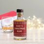 Personalised Christmas Spiced Rum With Music, thumbnail 3 of 3