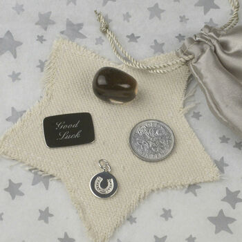 Personalised Good Luck Gift With Tokens Of Luck, 2 of 5