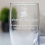 Personalised Father Of The Groom Pint Glass, thumbnail 3 of 5