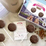 Melt And Make Chocolate Football Lollies, thumbnail 1 of 2