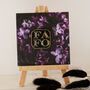 Fafo Square Enamel Pin Black Or White, thumbnail 2 of 12