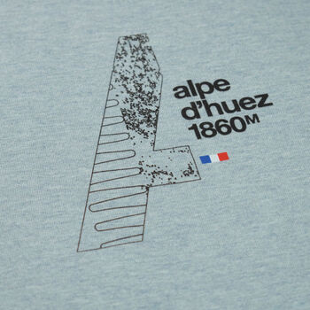 Alpe D'huez Blue Cycling T Shirt, 2 of 8