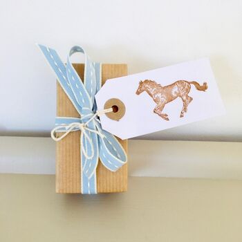 Handmade Horse Gift Tag, 2 of 2