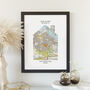 Personalised Our Home Map Print, thumbnail 11 of 11