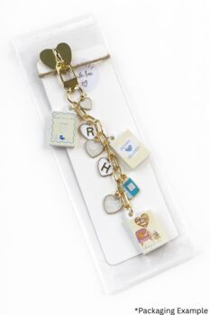 Cowboy Western Romance Mini Book Kindle Charm/Keychain, 4 of 4