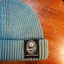Organic, Recycled Sacred Heart Design Harbour Beanie, thumbnail 3 of 4