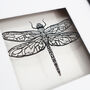 Dragonfly Papercut Artwork, thumbnail 6 of 7