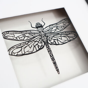 Dragonfly Papercut Artwork, 6 of 7