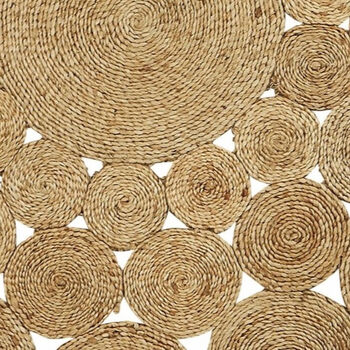 Karna Large Jute Circles Rug, 2 of 7