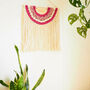 Personalised Macrame Rainbow Wall Hanging, thumbnail 6 of 8