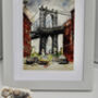 Brooklyn Watercolour Art Print, thumbnail 1 of 2