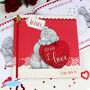 Personalised Me To You The One I Love Poem Book, thumbnail 1 of 9