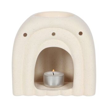 Cream Rainbow Arch Oil Burner, 3 of 3