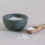 Set Of Two Green Marble Curved Pinch Pots, thumbnail 4 of 4