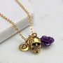 Skull Necklace, thumbnail 3 of 5