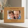 Fathers Day Gifts Dad Personalised Photo Frame 6x4, thumbnail 1 of 6