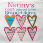 Personalised Grandma's Heart Apron, thumbnail 4 of 12