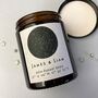 Personalised Star Map Candle, thumbnail 1 of 5