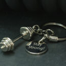 Personalised Gym Weights Keyring By Me And My Sport ...