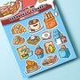 Breakfast Sticker Sheet | Cute Stickers, thumbnail 3 of 5