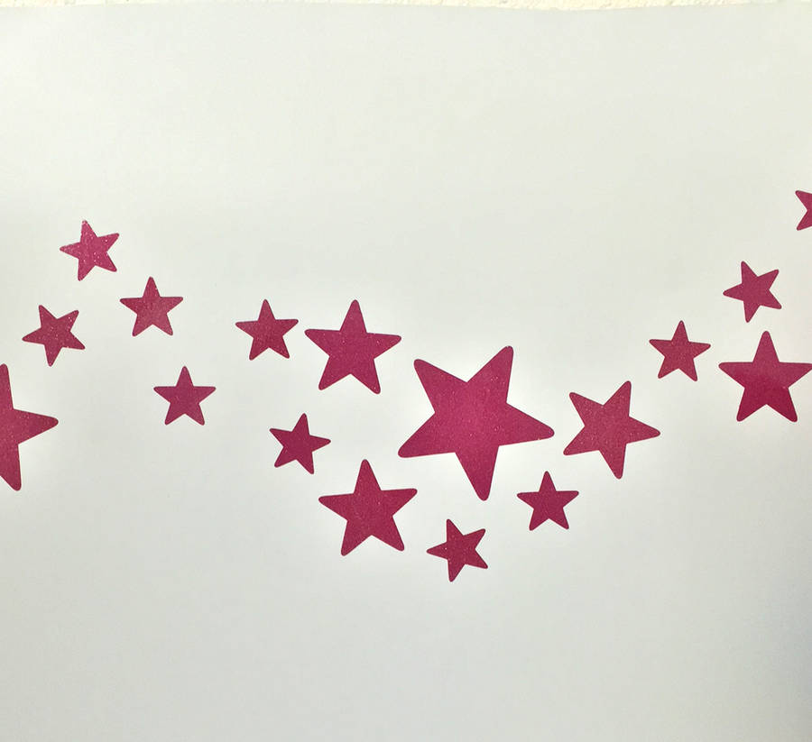 Glitter Star Stickers, 1 of 3