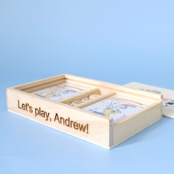 Personalised Cards And Dice Retro Game, 2 of 3