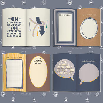 Personalised Fill In With Your Words Book About Dad, 3 of 6