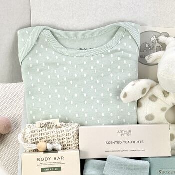 New Parent And New Baby Little Raff Gift Set Box, 2 of 8