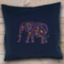 Elephant Cushion Beginners Embroidery Kit, thumbnail 3 of 3