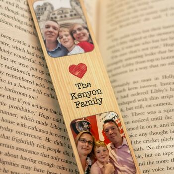 Personalised Engraved Photo Bookmark, 2 of 5