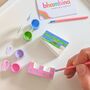 Diy Mini Painting Kit Personalised Initial Shape, thumbnail 1 of 5