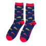 Landrover Defender Men's Bamboo Socks, thumbnail 2 of 5