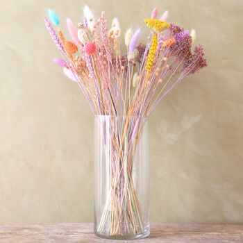 Bright Pastels Dried Flower Bouquet, 3 of 8