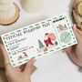Lapland Boarding Pass Personalised Christmas Voucher, thumbnail 1 of 4